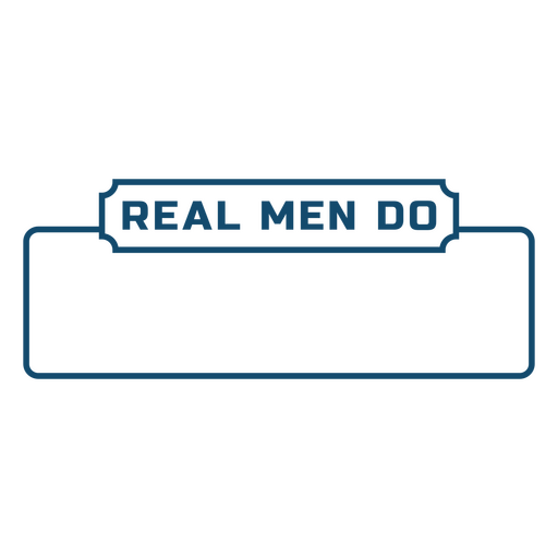 Homens ousados e de verdade fazem design de citações Desenho PNG