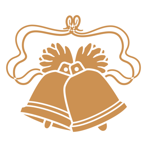 Diseño de camisetas con elegantes campanillas decorativas para eventos de celebración Diseño PNG