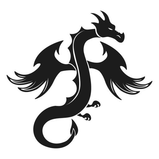 T-Shirt-Design mit Illustration eines majestätischen geflügelten Wesens PNG-Design