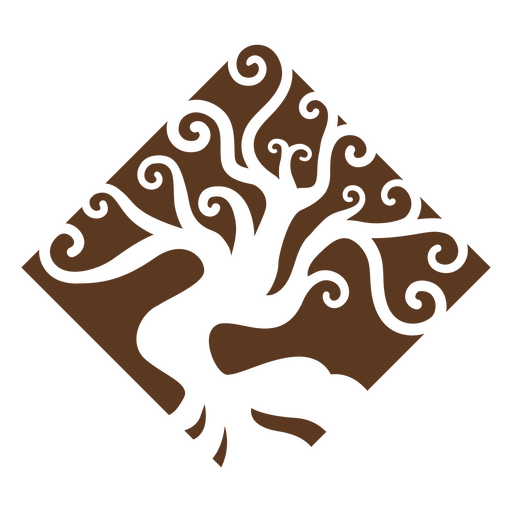 Das Logo des Lebensbaums PNG-Design