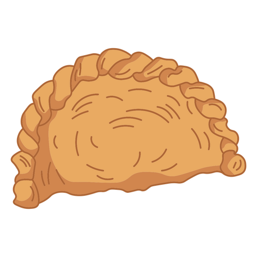 Köstliche Gebäckillustration im Cartoon-Stil PNG-Design