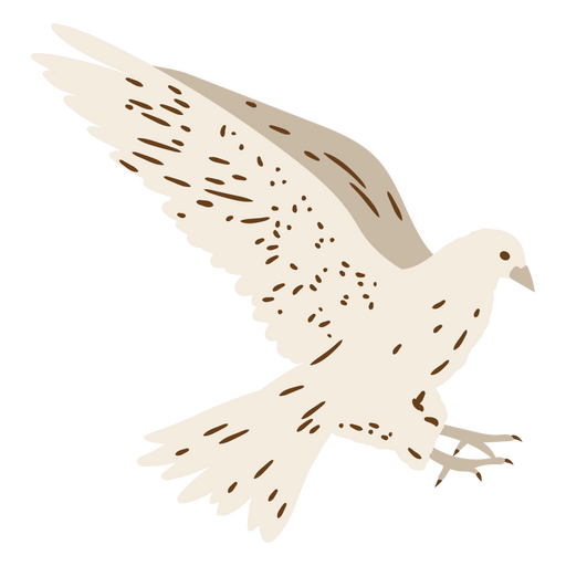 Elegant minimalistic bird illustration design PNG Design