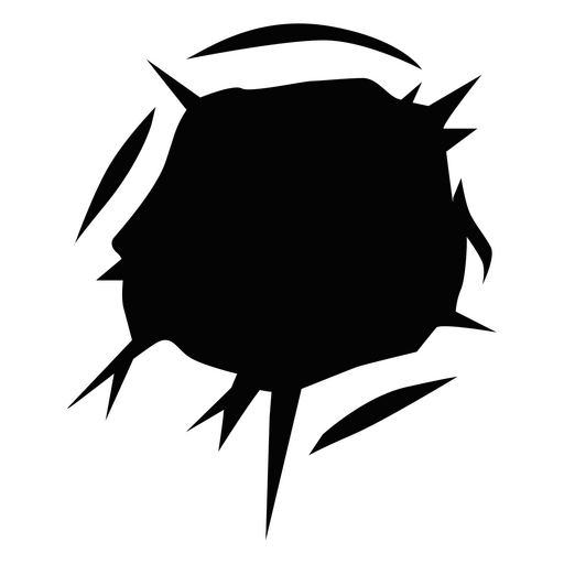 Dynamic abstract burst design PNG Design