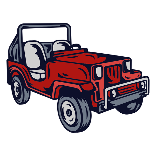 Ilustra??o de carro vermelho Desenho PNG