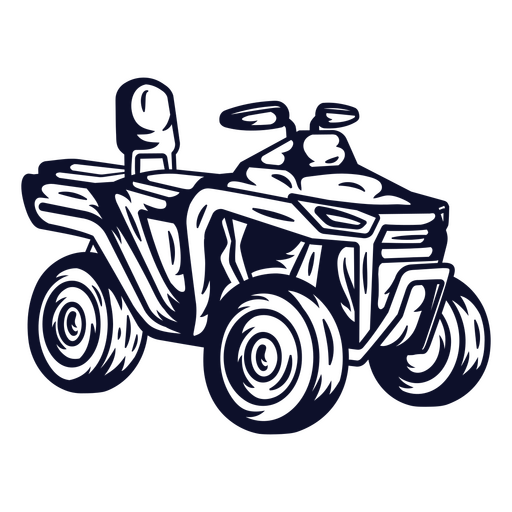 Detailed off-road vehicle illustration design PNG Design