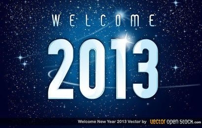 Bienvenido año nuevo 2013