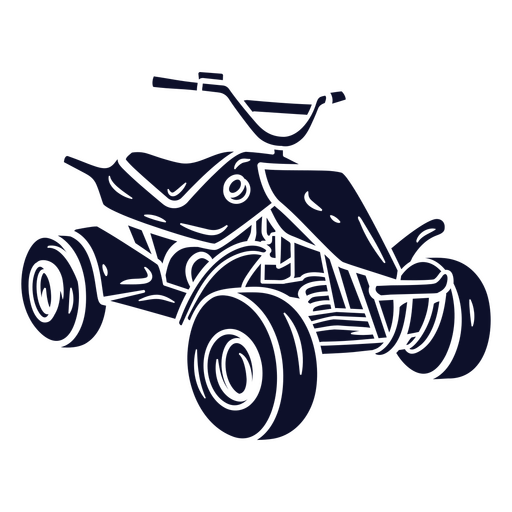 Diseño de ilustración detallada de quad Diseño PNG