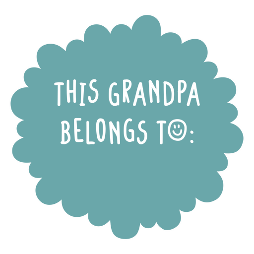 This grandpa belongs to PNG Design