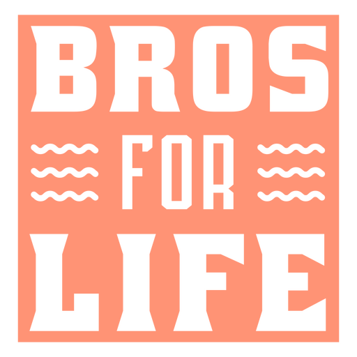 Design eines Slogans zur Unterstützung der Bruderschaft PNG-Design