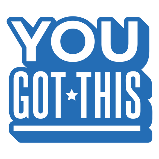 Motivational quote design with encouragement PNG Design