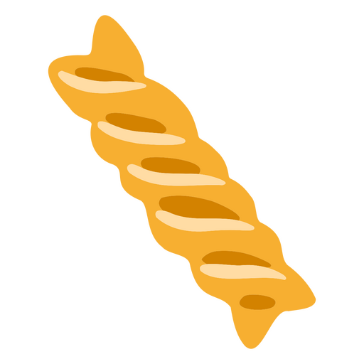 Image of a pasta strand PNG Design