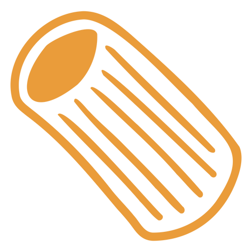 Ilustração gráfica minimalista em tons de laranja. Desenho PNG