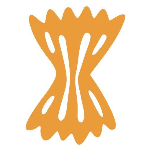 Einzigartiges abstraktes Design mit fließenden Formen PNG-Design