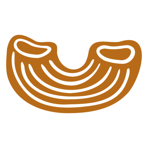 Ilustração divertida de macarrão Desenho PNG