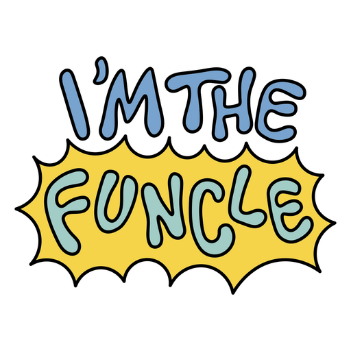 Das Logo ?I?m the funcle? PNG-Design