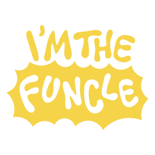 Das Logo ?I?m the funcle? PNG-Design