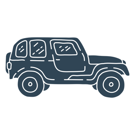 Car cut out icon PNG Design