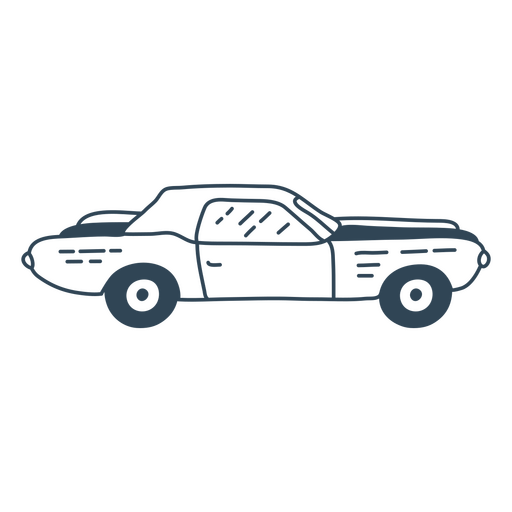 Classic car icon PNG Design