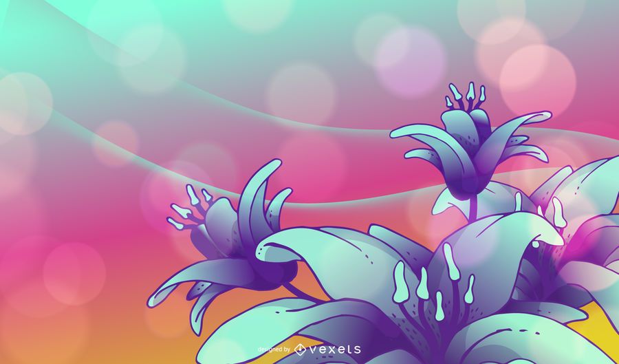 Vector de fondo de color de moda Vector de fondo de color de moda