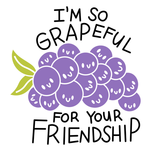 Bunch of purple grapes PNG Design