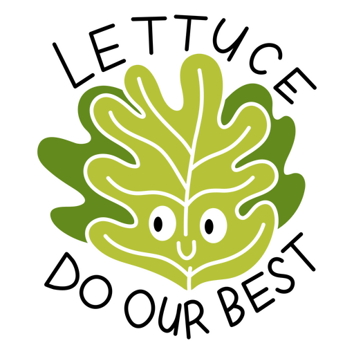 Cartoon oak leaf PNG Design