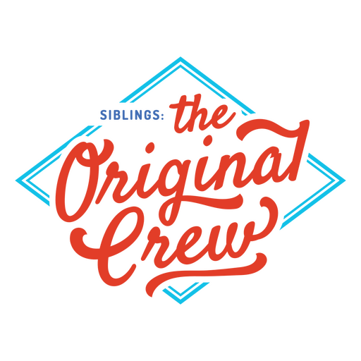 Design tipográfico original da equipe Siblings Desenho PNG
