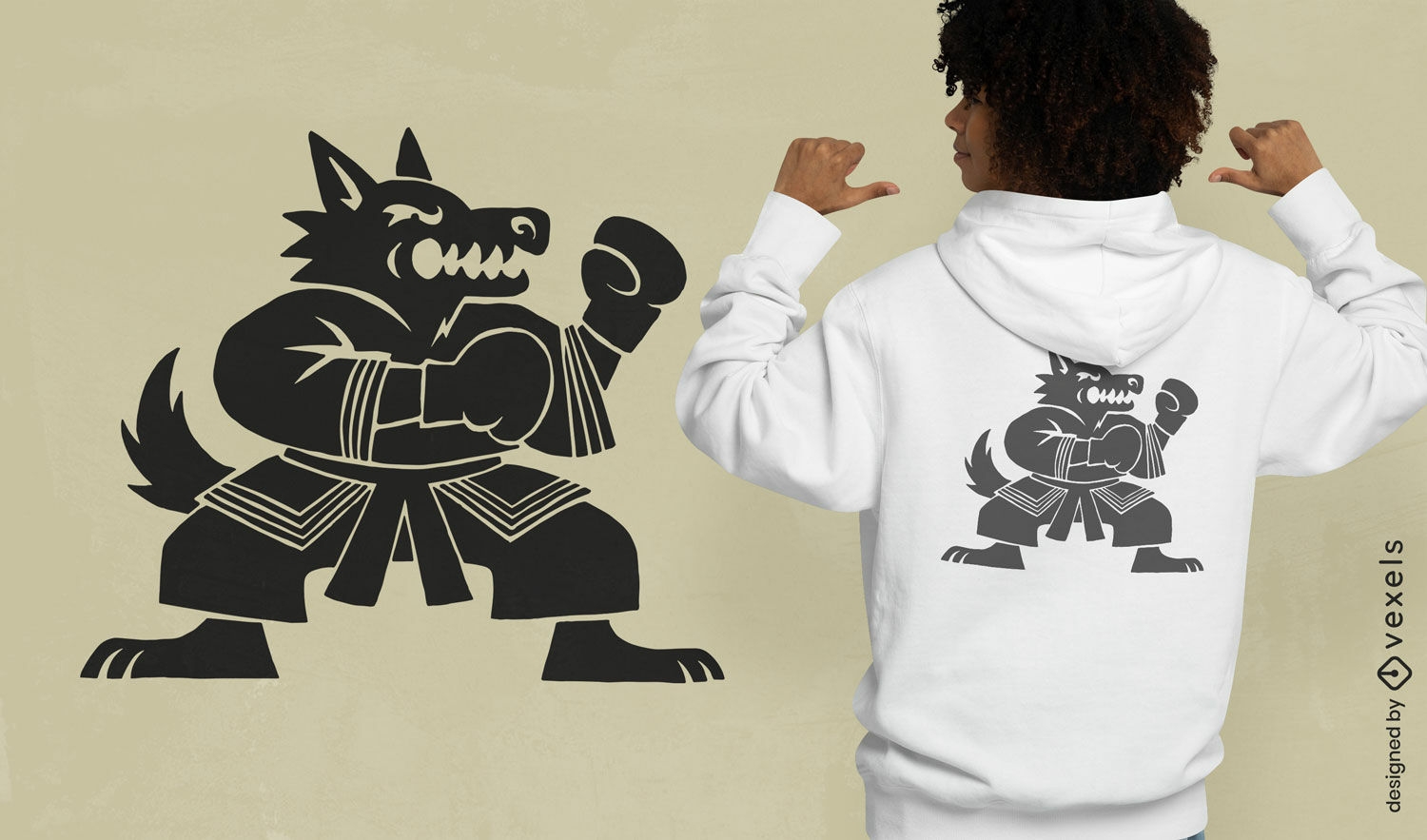 Boxwolf-T-Shirt-Design