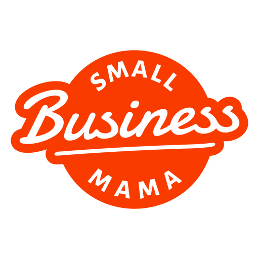 Small business mama logo PNG Design