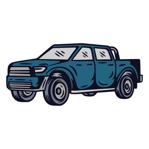 Estampa de camiseta com ilustração de caminhonete vintage Desenho PNG