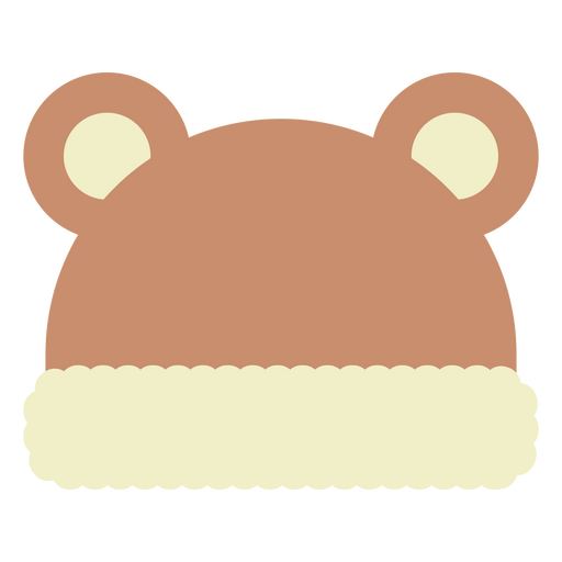 Teddy bear hat PNG Design
