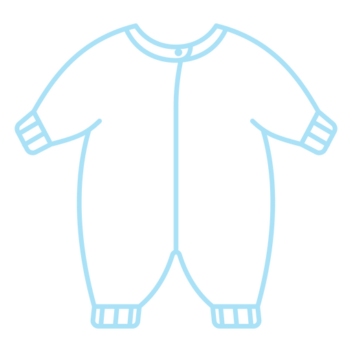 Stilvolles Baby-Body-Umrissdesign PNG-Design