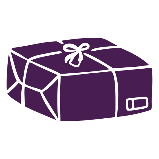 Ilustración de diseño clásico de paquete envuelto Diseño PNG