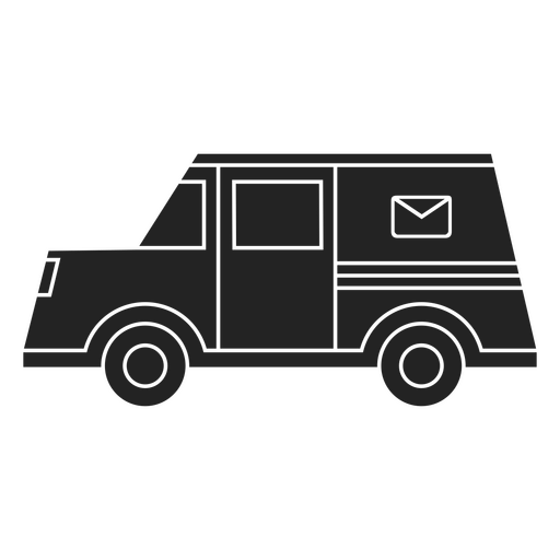 Icon of a delivery truck PNG Design