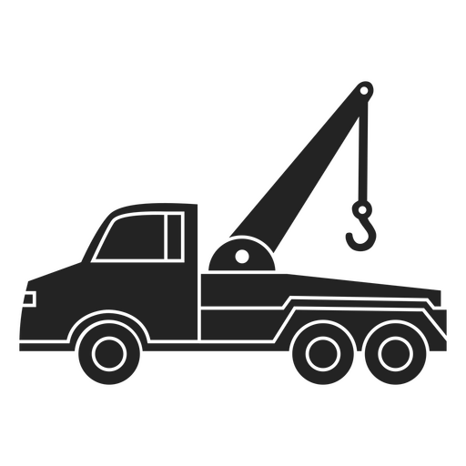 Ícone de caminhão de reboque Desenho PNG