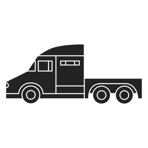 Semi truck icon PNG Design
