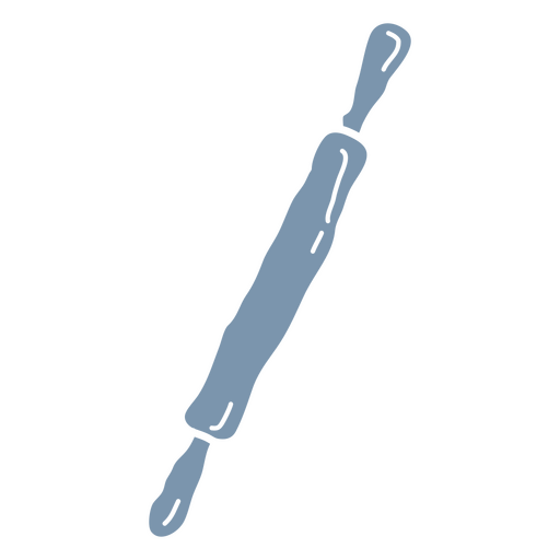 Ilustração elegante de um rolo de massa Desenho PNG