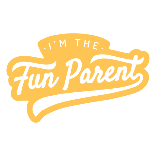 Grafikdesign für T-Shirts mit spielerischem Eltern-Slogan PNG-Design