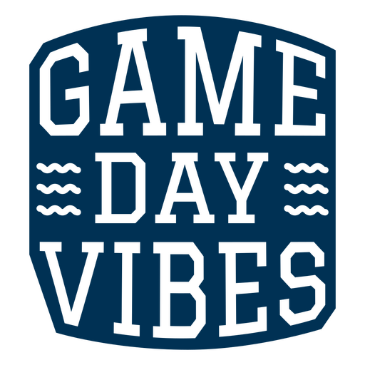 Diseño deportivo con ambiente de día de juego Diseño PNG