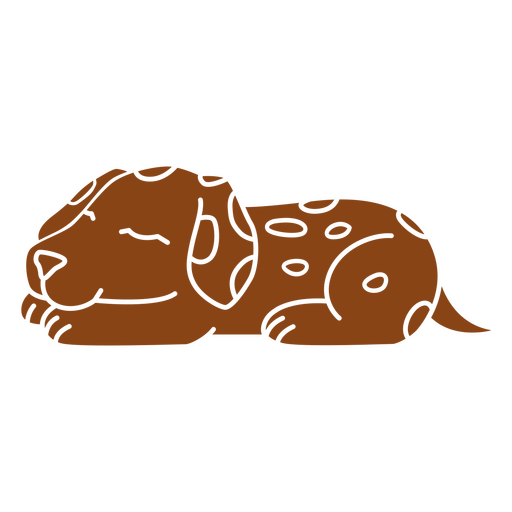 Diseño de camiseta con un divertido dibujo de perro de dibujos animados para amantes de las mascotas. Diseño PNG