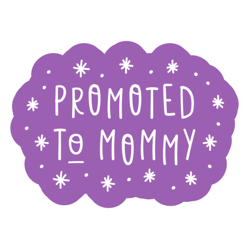 Diseño de camiseta con cita divertida y festiva para nuevas mamás. Diseño PNG