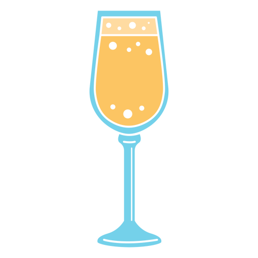 Stylish bubbly drink illustration design PNG Design