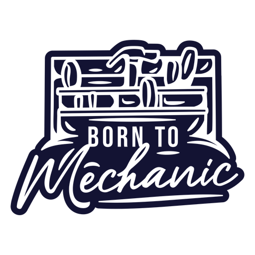 Vintage-Mechaniker-Zitat-Design PNG-Design