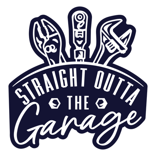 design gráfico de ferramentas de garagem Desenho PNG