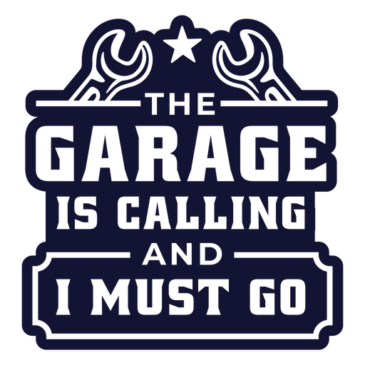 Design de slogan para oficina mecânica Desenho PNG