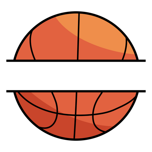 Design gráfico exclusivo de basquete com elementos lúdicos. Desenho PNG
