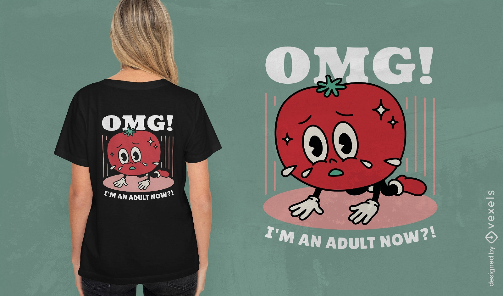 Realization of adulthood t-shirt design