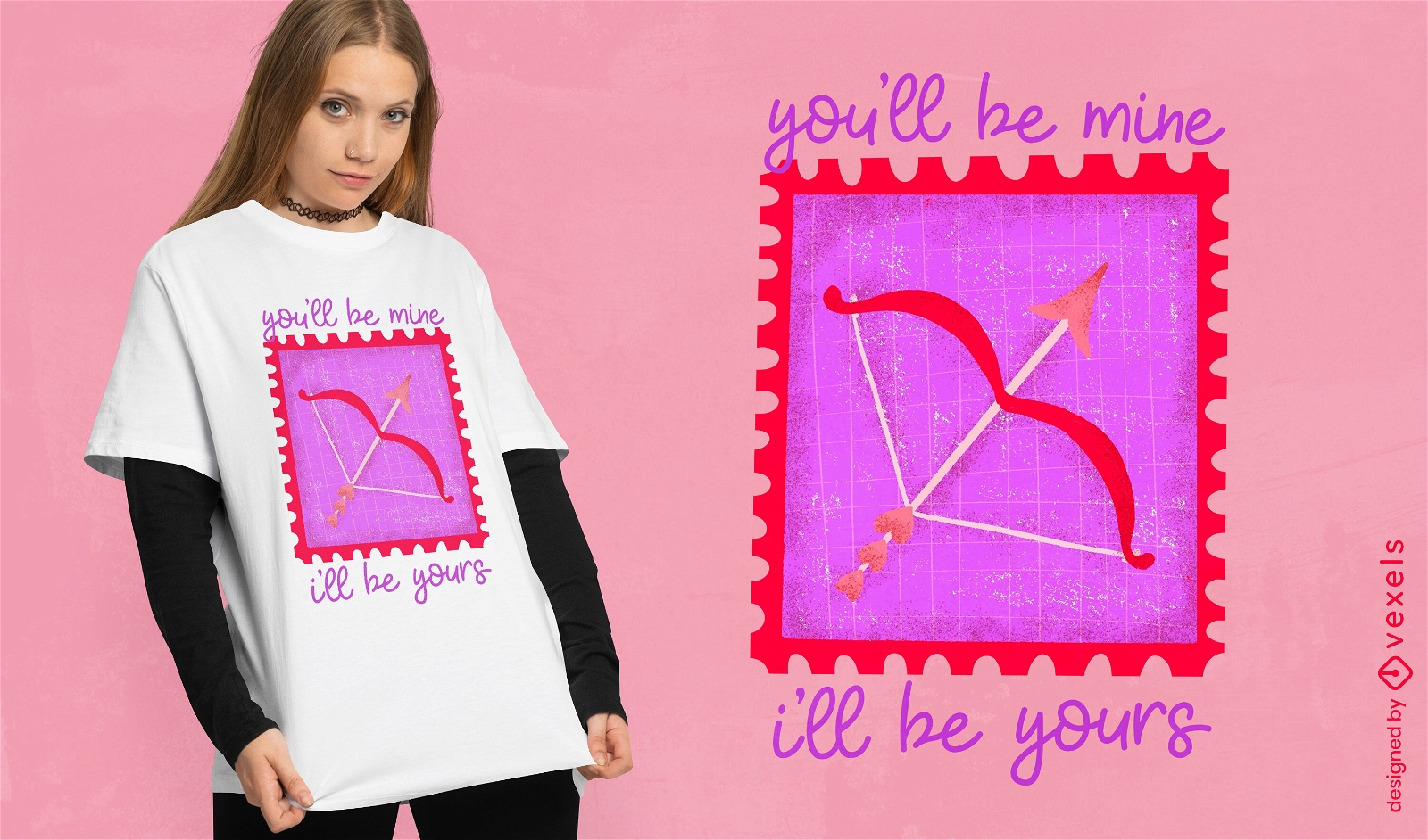Cupid's promise t-shirt design