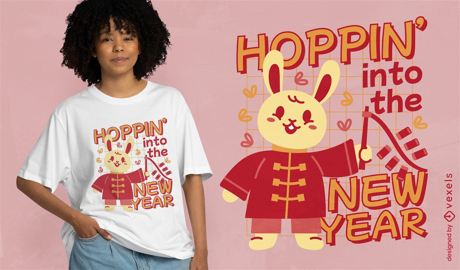 Hoffnungsvolles Neujahrs-T-Shirt-Design