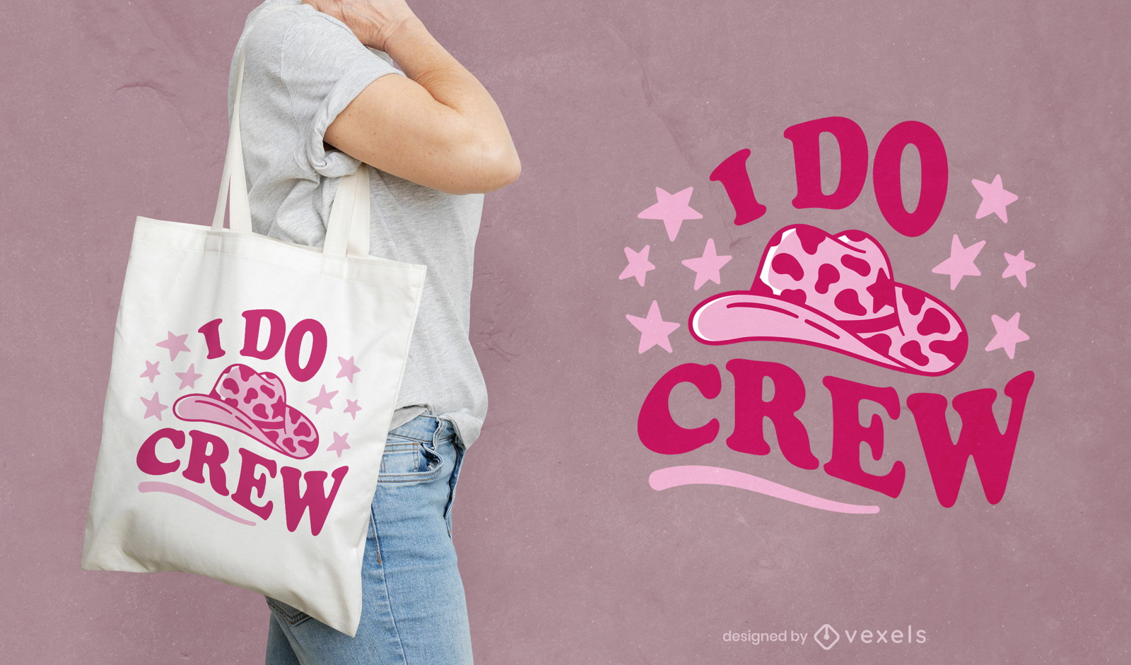 Bachelorette bash tote bag design