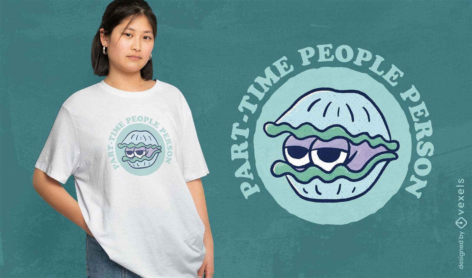 Design de camiseta com orgulho introvertido
